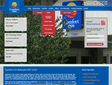 Tablet Screenshot of cicapitalbeltwayhotel.com